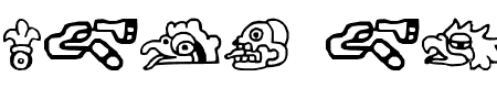 Aztec - 69 Kb - by No Images Fonts