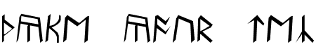 Britannian Runes - 3 Kb - by Norwick