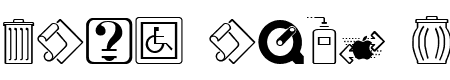 Mac Dingbats - 24 Kb - by Stephen M. Wheeler