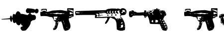 Rayguns - 39 Kb - by Push