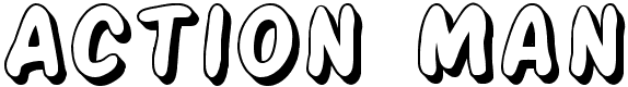 Action Man - 424 Kb - by Iconian Fonts