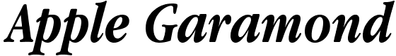 Apple Garamond - 170 Kb - by 
