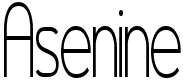 Asenine - 104 Kb - by Apostrophic Labs