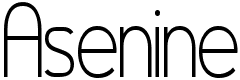 Asenine - 104 Kb - by Apostrophic Labs