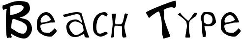 Beach Type - 21 Kb - by David A. Mason
