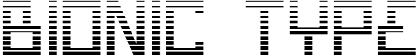 Bionic Type - 150 Kb - by Iconian Fonts Bionic Type - 150 Kb - by Iconian Fonts