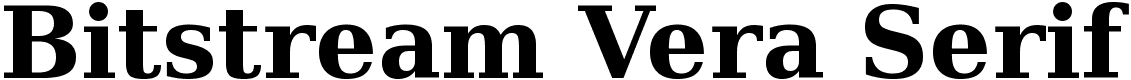 Bitstream Vera Serif - 74 Kb - by The Gnome Project
