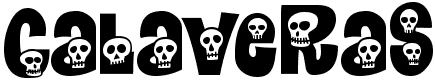 Calaveras - 39 Kb - by Harold's Fonts Calaveras - 39 Kb - by Harold's Fonts