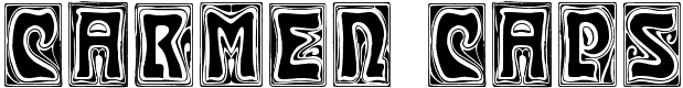 Carmen Caps - 117 Kb - by Harold's Fonts