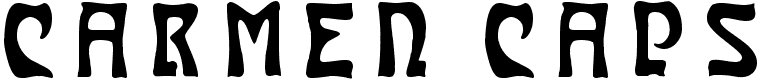 Carmen Caps - 117 Kb - by Harold's Fonts