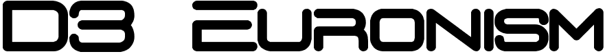 D3 Euronism - 42 Kb - by Digital Dream Design