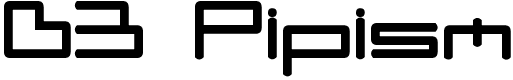 D3 Pipism - 20 Kb - by Digital Dream Design