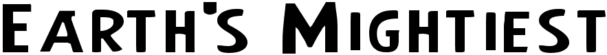 Earth's Mightiest - 245 Kb - by Iconian Fonts