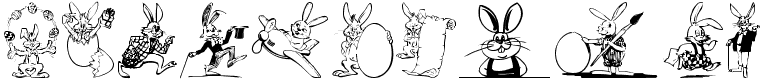 Easter Bunny - 77 Kb - by House of Lime