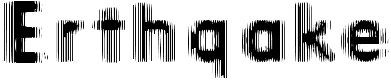 Erthqake - 79 Kb - by GemFonts Erthqake - 79 Kb - by GemFonts