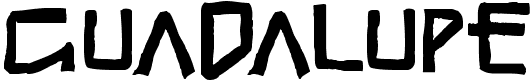Guadalupe - 94 Kb - by Harold's Fonts