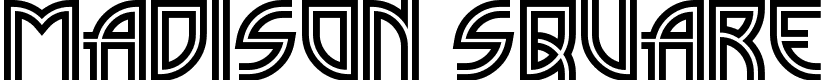 Madison Square - 10 Kb - by Nick's Fonts