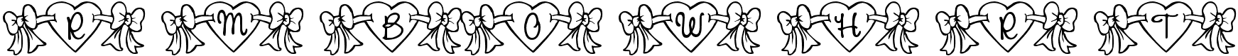 RMBowhrt - 10 Kb - by Renny Murray RMBowhrt - 10 Kb - by Renny Murray