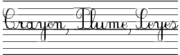 Crayon, Plume, Seyes - 534 Kb - by C. Verchery