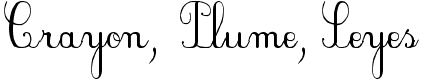 Crayon, Plume, Seyes - 534 Kb - by C. Verchery