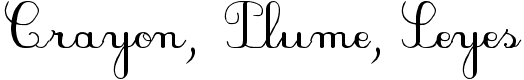 Crayon, Plume, Seyes - 534 Kb - by C. Verchery