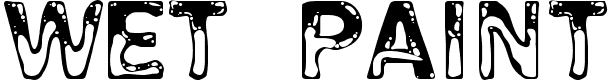 Wet Paint - 44 Kb - by Larabie Fonts Wet Paint - 44 Kb - by Larabie Fonts