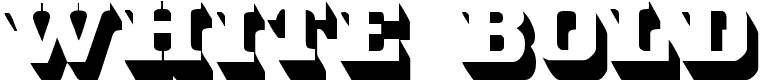 White Bold - 13 Kb - by James Fordyce