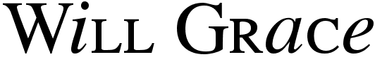 Will & Grace - 23 Kb - by Harold's Fonts