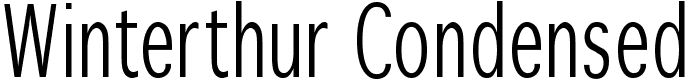 Winterthur Condensed - 75 Kb - by Manfred Klein Winterthur Condensed - 75 Kb - by Manfred Klein
