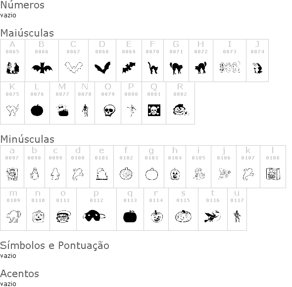 AEZ Halloween Dingbats