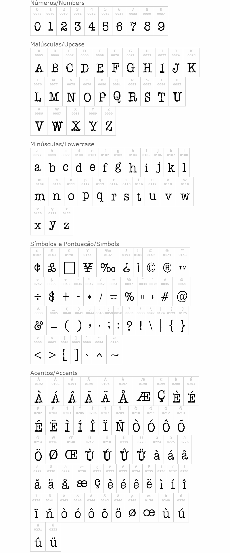 AFL Font Pespaye Nonmetric