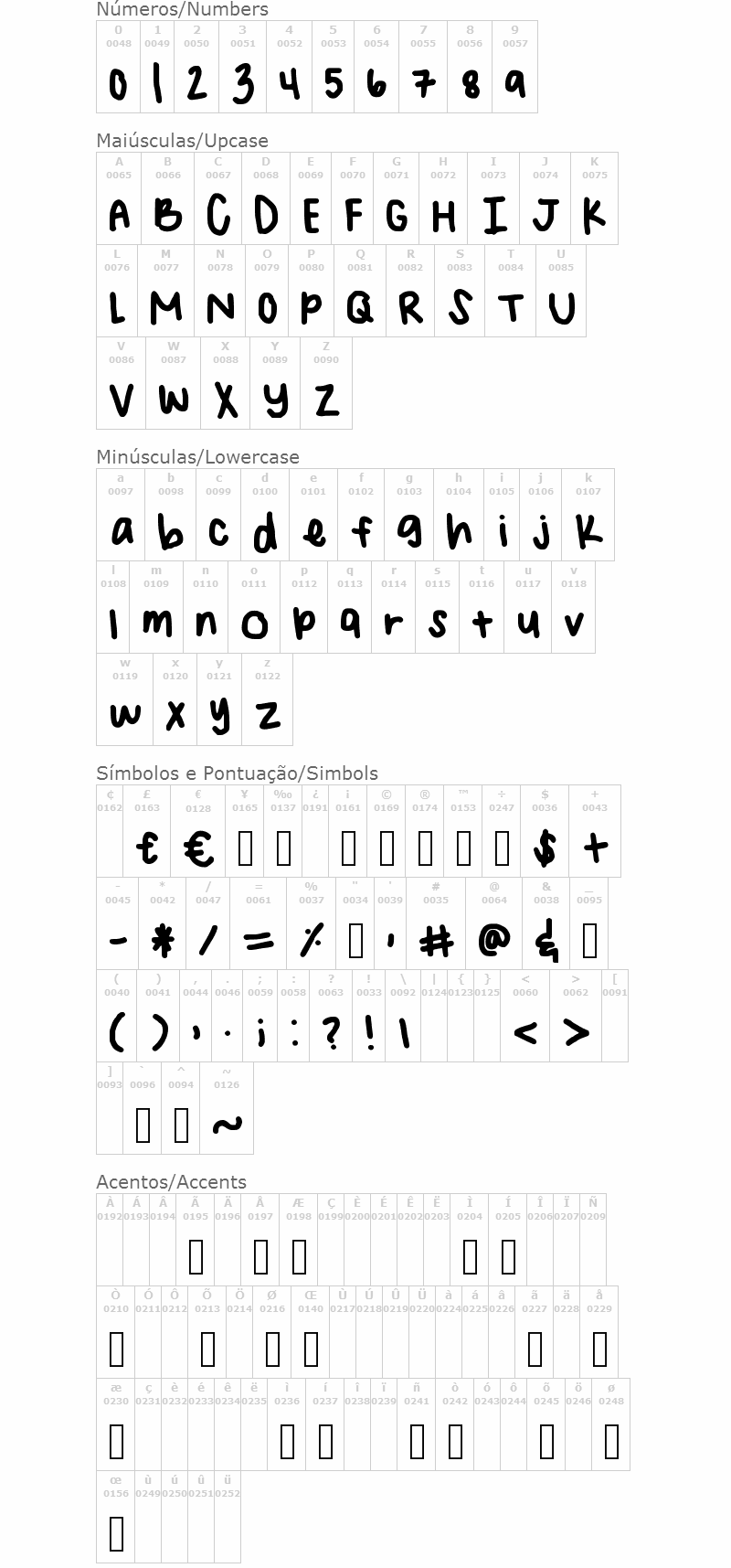 Angelina Handwriting