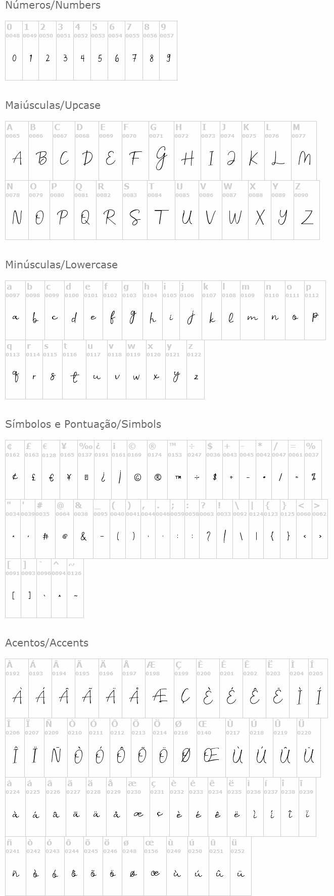 Benilla Calligraphy
