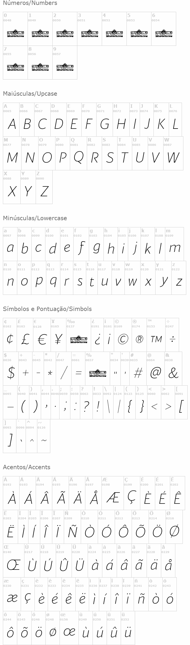 Blacker Sans Extralight