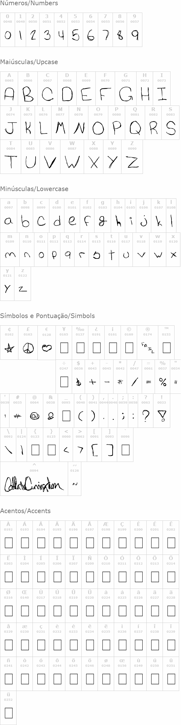 Cat's Awesomely Awesome Font Cat's Awesomely Awesome Font