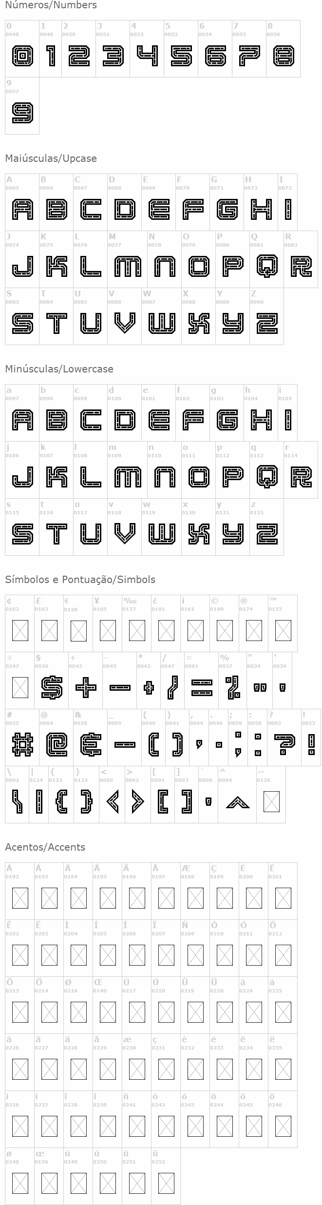 EC Bricks Fonte Visualizar