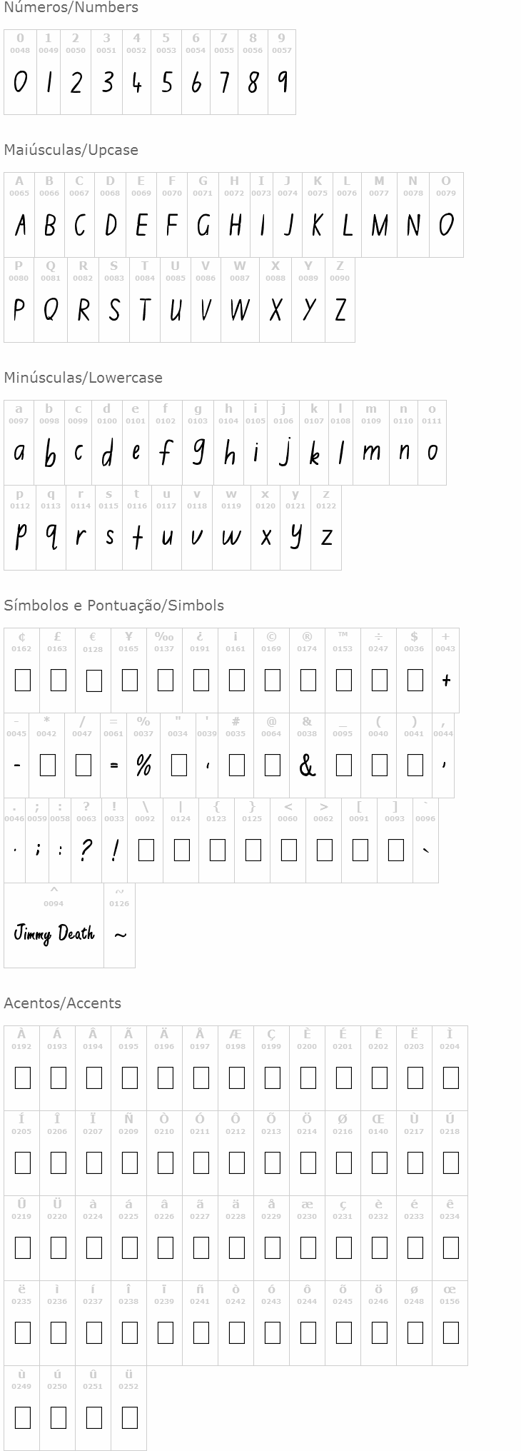 Jimmy Flashcard