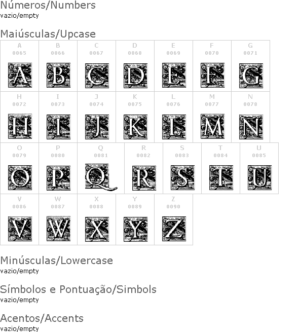 Pompadour Initials