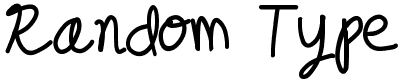 Random Type Fonte | Visualizar