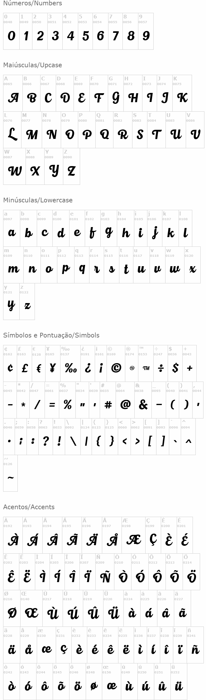 Roshelyn Typeface
