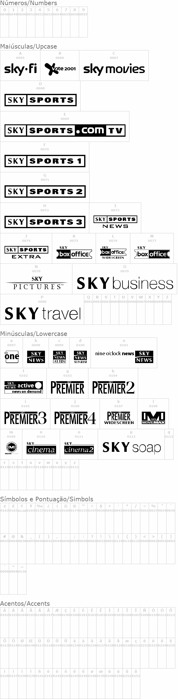 SKY logos SKY logos