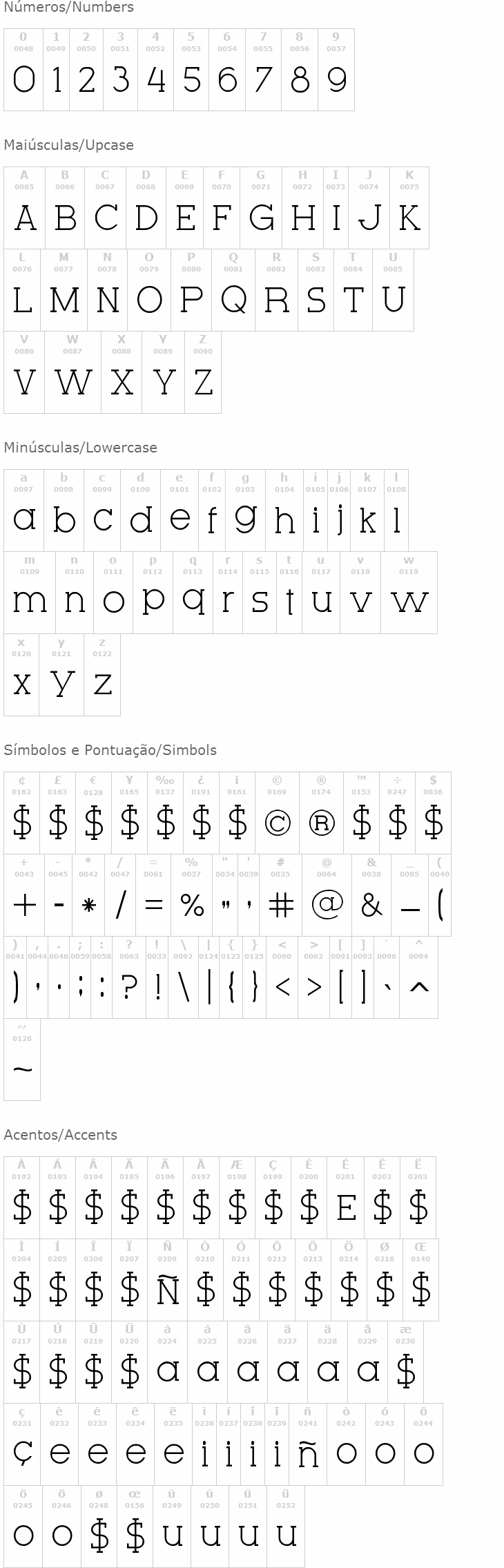 Very Fine Serif