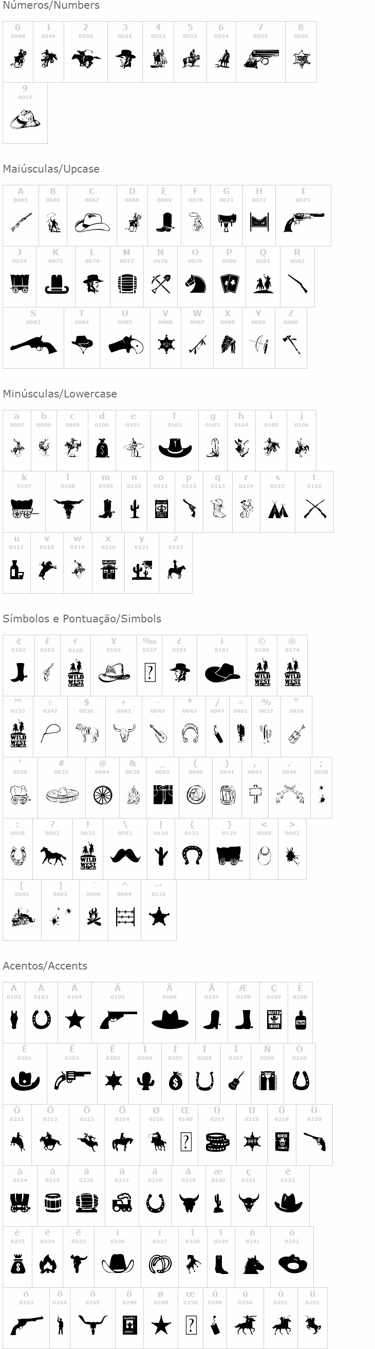 Wild West Icons
