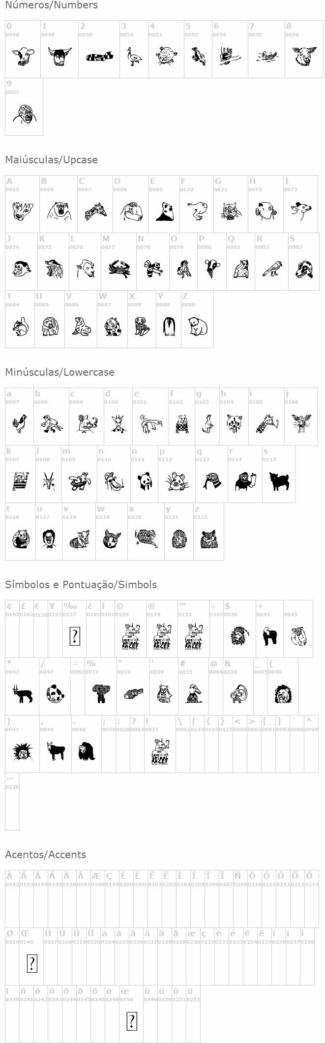 Woodcutter Animal Faces